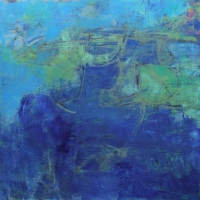 Annotation-Blue-Bay-36x36-inches-oil-wood-panel-copyright-cheryl-d-mcclure