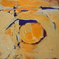 Yellow_2_acrylic_panel_12x12_copyright_Cheryl_D_McClure