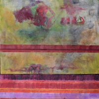 bands-36x24x2-encaustic-oil-panel-copyright-cheryl-d-mcclure